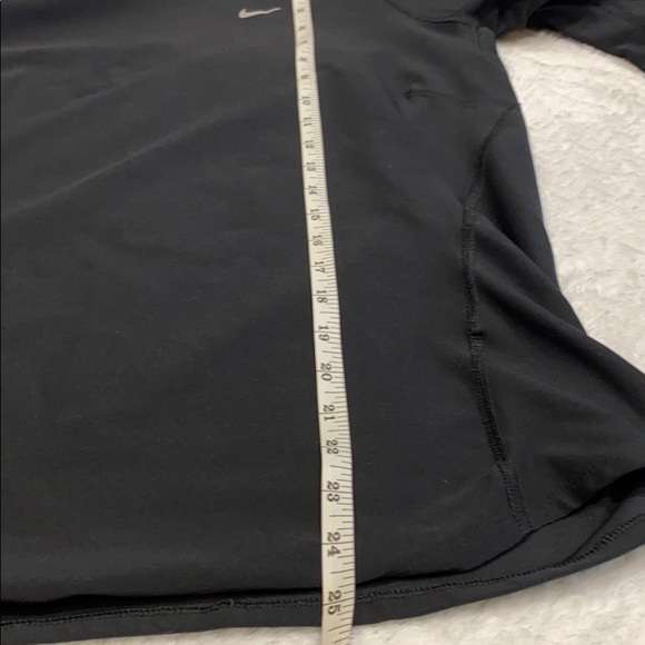 Nike dry fit top turtleneck Black Athletic SZ large - Picture 8 of 8